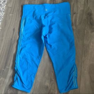 Lululemon Blue Crop Leggings
